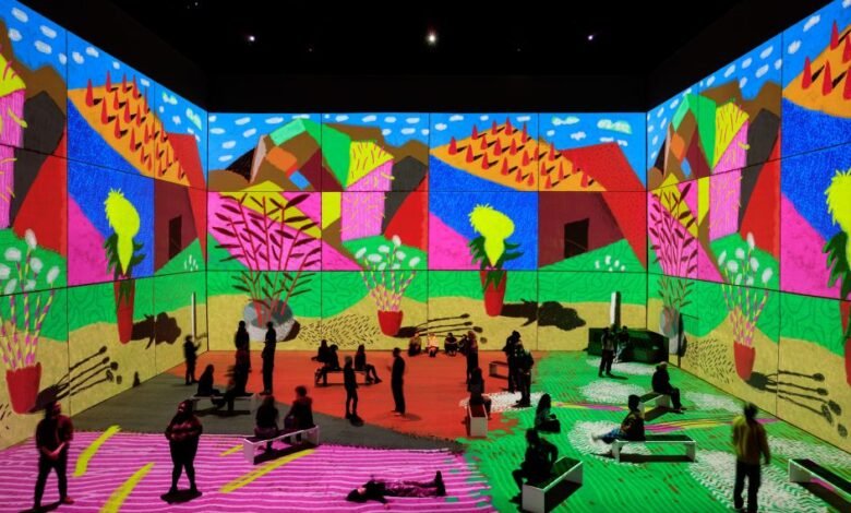 david hockney manchester