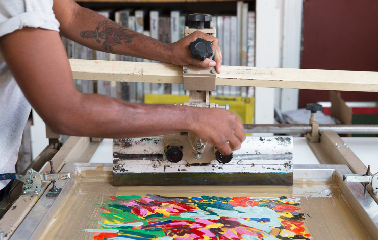 screen printing workshop london