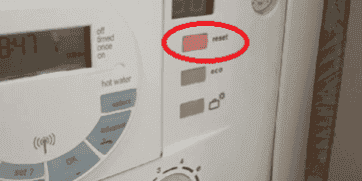 worcester boiler reset
