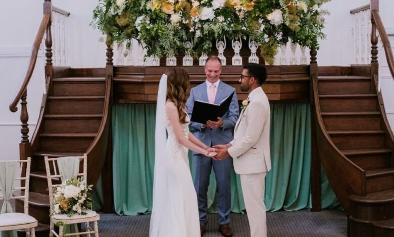 wedding celebrant training government funding