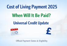 cost of living payment 2025 when will it be paid
