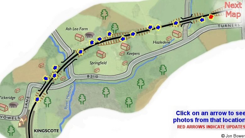 bluebell railway map