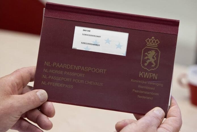 horse passport number