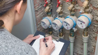 water meter location map uk