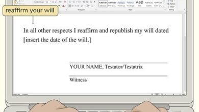 how to write a codicil to a will uk