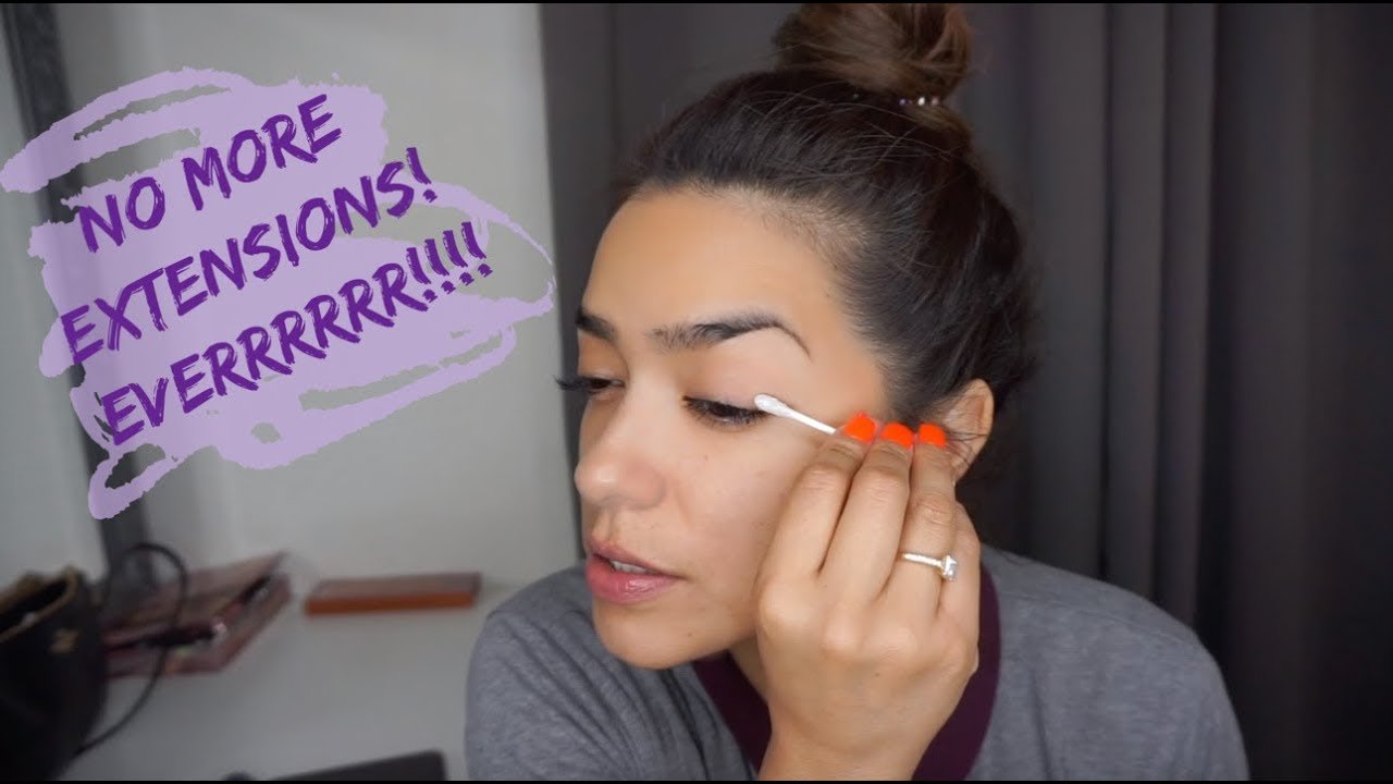 Removing your eyelash extensions at home — Glow Up Studio