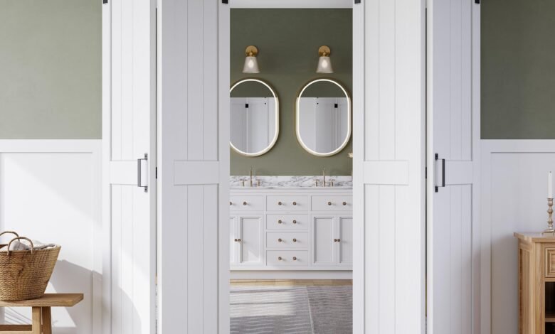 bifold Barn Doors for Closet