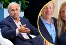 Ray Dalio and Patricia Poppe