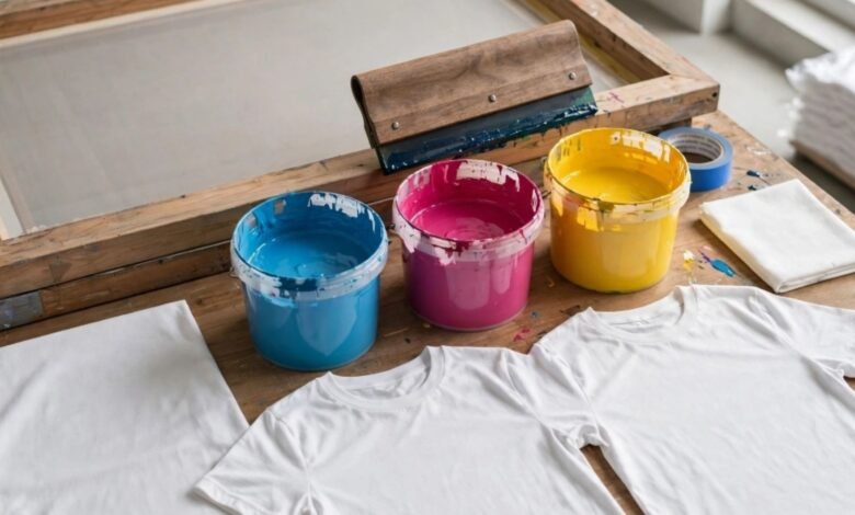 Screen Printing T-Shirts